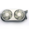 USB Small 360 Degree 3 Speeds Double Head Table Desk Electric Portable Mini Fan